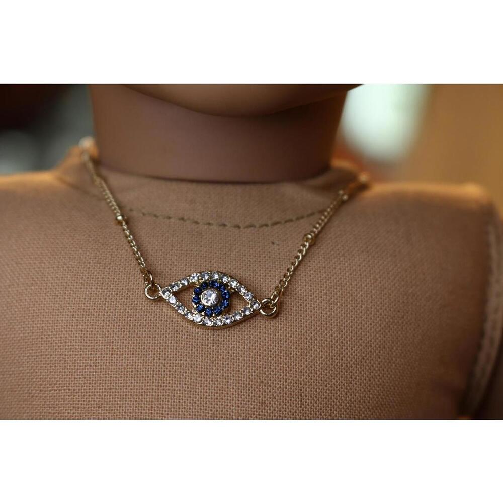 18 Inch Doll Evil Eye Necklace